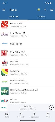 komputer Radio FM Malaysia Online