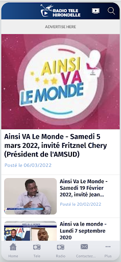 Radio Tele Hirondelle PC