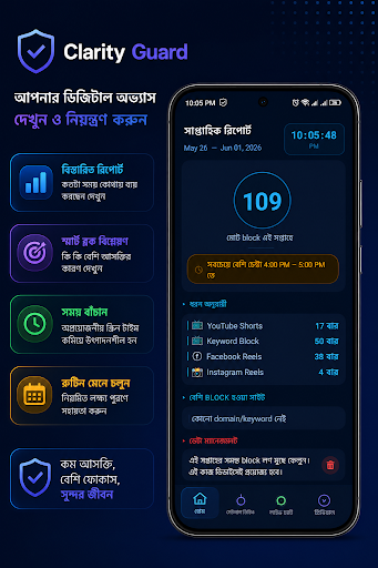Clarity Guard- মুক্তির সঙ্গী পিসি