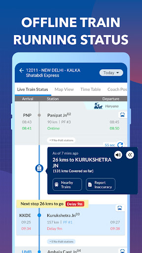 Book Tickets:Train status, PNR ????