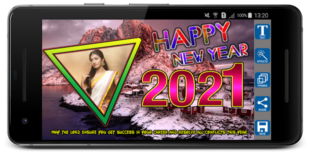 2021 Newyear Photo Frames الحاسوب