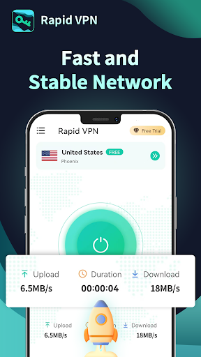 Rapid VPN - محفوظ بےخطر پراکسی پی سی