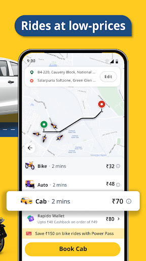 Rapido: Bike-Taxi, Auto & Cabs