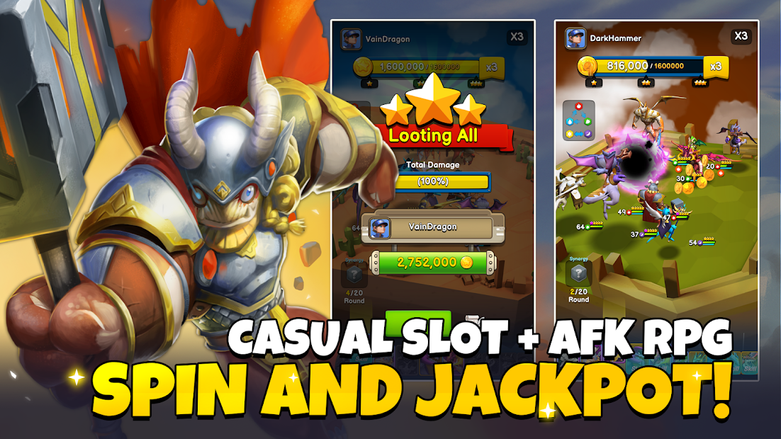 Coin Dragon Master - AFK Slot RPG PC