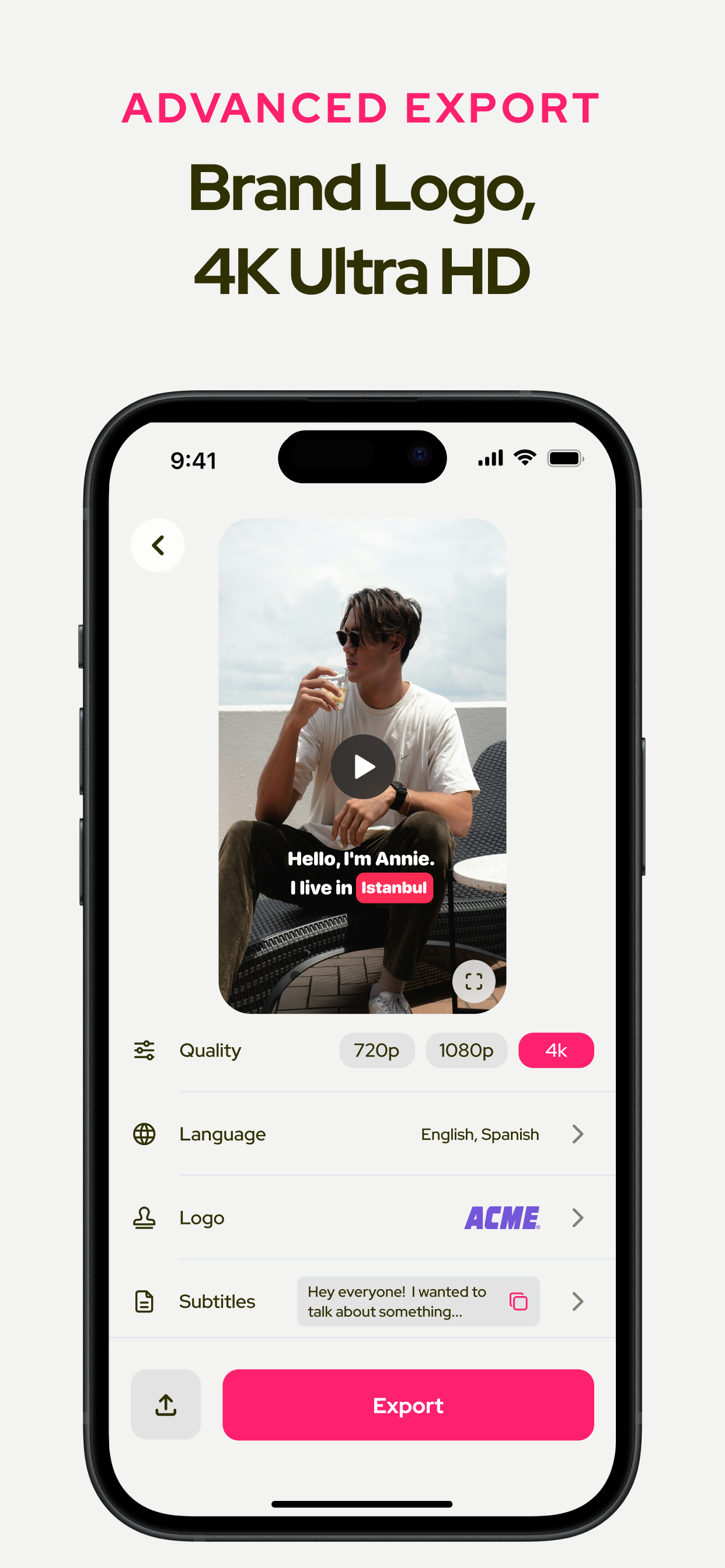 Captions for Videos - SUBCAP PC