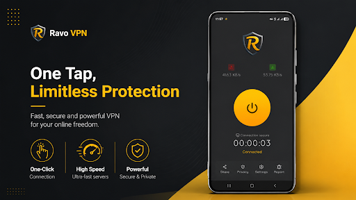 Ravo VPN الحاسوب