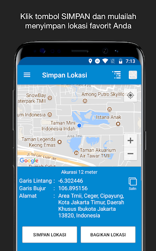 Simpan Lokasi GPS PC