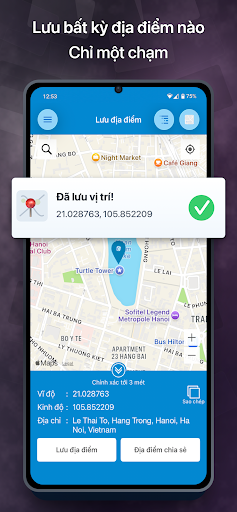 Lưu vị trí GPS PC
