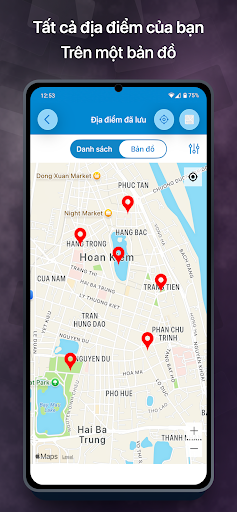 Lưu vị trí GPS PC