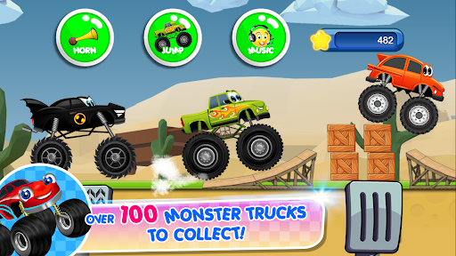 Monster Trucks Game for Kids 2