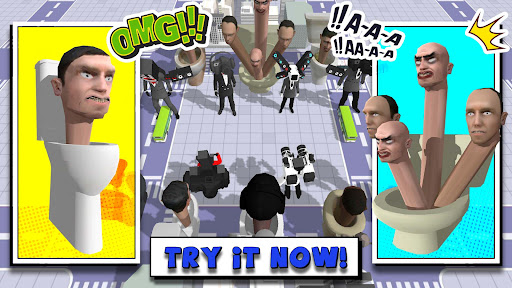 Merge Toilet Game Battle PC