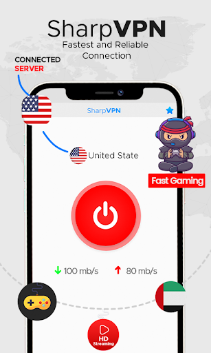 komputer SharpVPN - Secure & Fast VPN