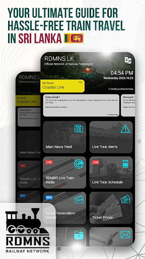 RDMNS.LK : Live Train Alerts PC