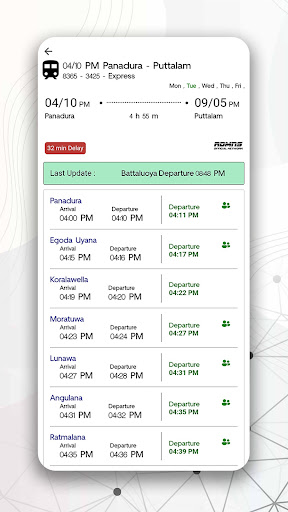 RDMNS.LK : Live Train Alerts PC