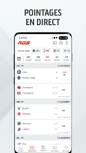 RDS: Sport, LNH, NFL & plus PC