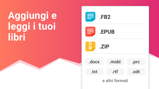 eBoox: lettore di libri epub PC