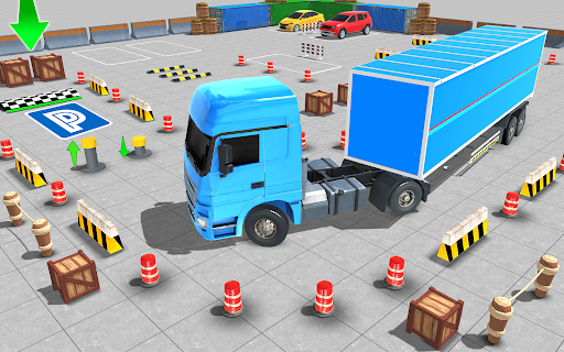 Real Euro Truck Parking Games পিসি
