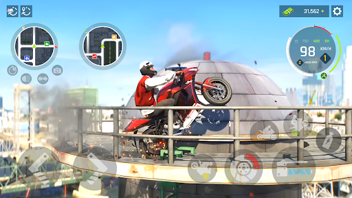 Real Motocycle Driving Game 3D পিসি