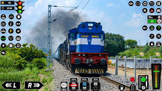 Real Train Simulator 3D Game ?? ??