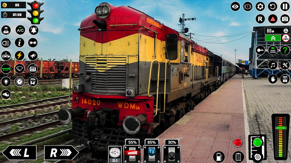 Real Train Simulator 3D Game