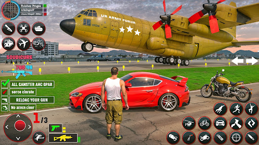 komputer Army Car Truck Transport Games