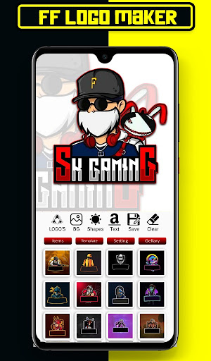 komputer FF Logo ဖန်တီးသူ | Esports ဂိမ