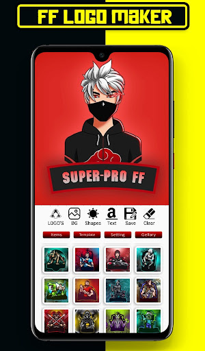 komputer FF Logo ဖန်တီးသူ | Esports ဂိမ