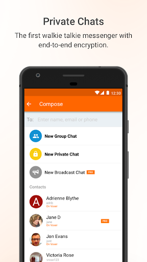 Voxer Walkie-Talkie PTT
