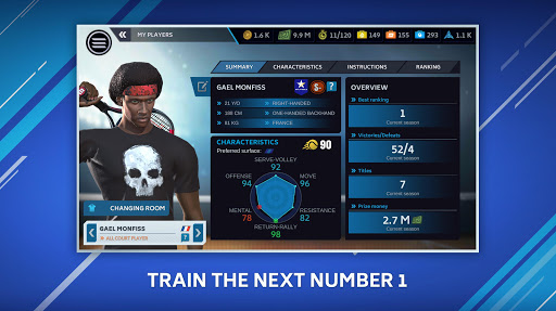 komputer Tennis Manager Mobile