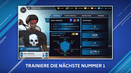 Tennis Manager Mobile