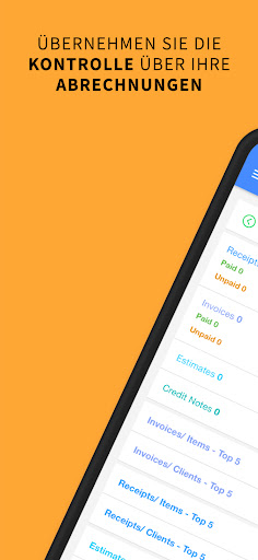 Quittung, Rechnung und Angebot PC