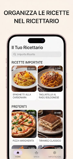 Organizza ricette: Recipe Bro PC