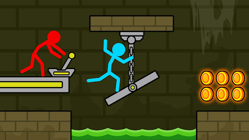 Red and Blue Stickman 2