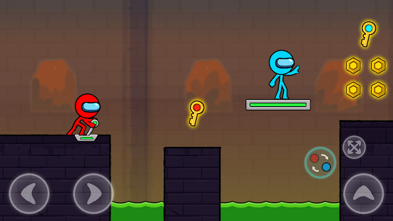 Red Stickman and Blue Stickman - Jogue Red Stickman and Blue Stickman Jogo  Online