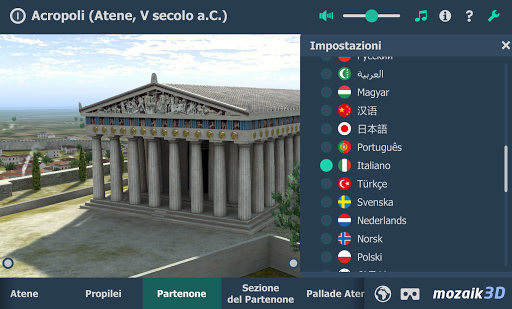 Acropoli di Atene in 3D PC