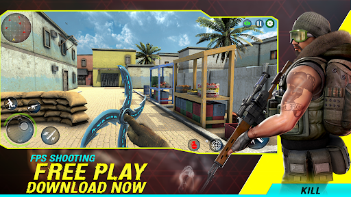 FPS Gun Commando Shooting Game
