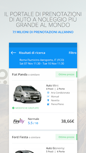 Rentalcars.com Autonoleggio PC
