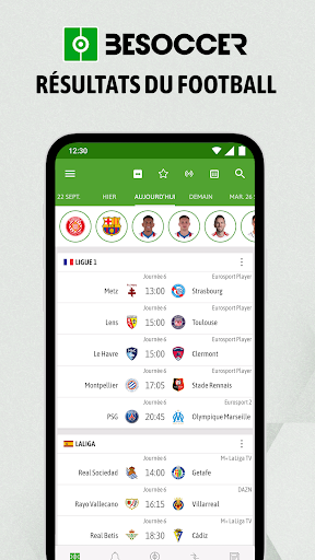 BeSoccer - Résultats de foot