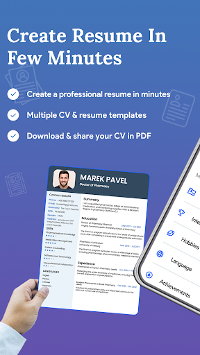 komputer Resume Builder: CV maker PDF