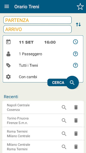 Orari Treni - App Orario Treni PC