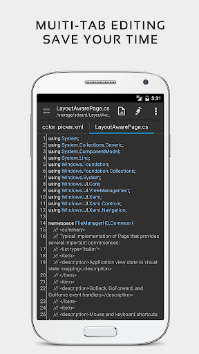 QuickEdit पाठ संपादक प्रो PC