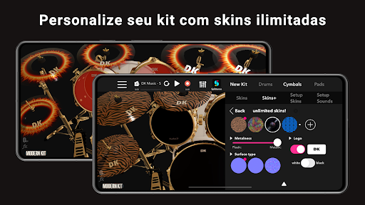 DrumKnee Bateria Eletr?nica 3D para PC