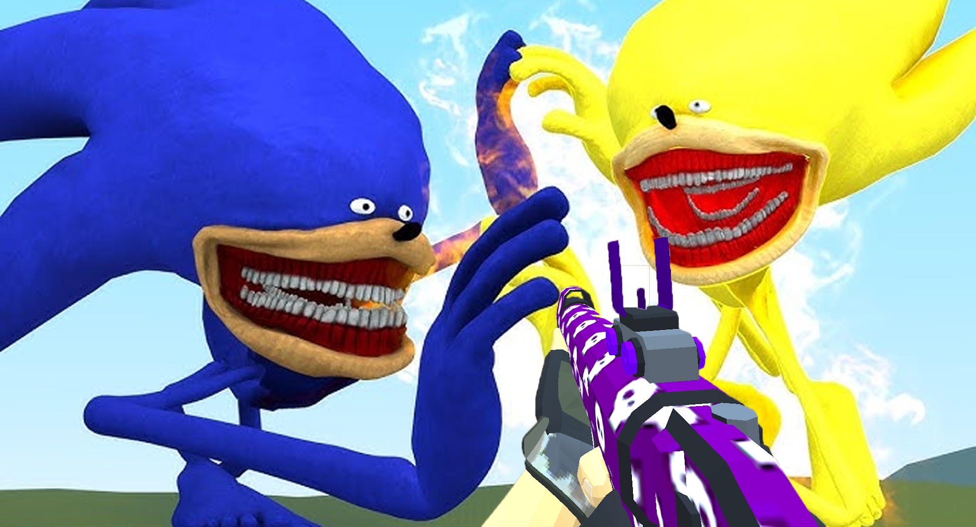 Nextbots In Backrooms: Shooter PC