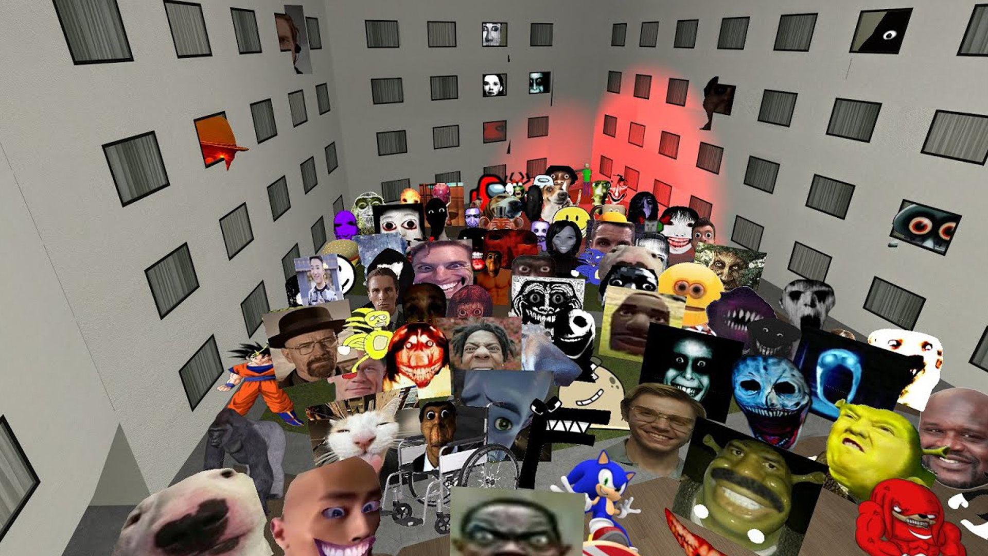 Nextbots In Backrooms: Shooter ПК