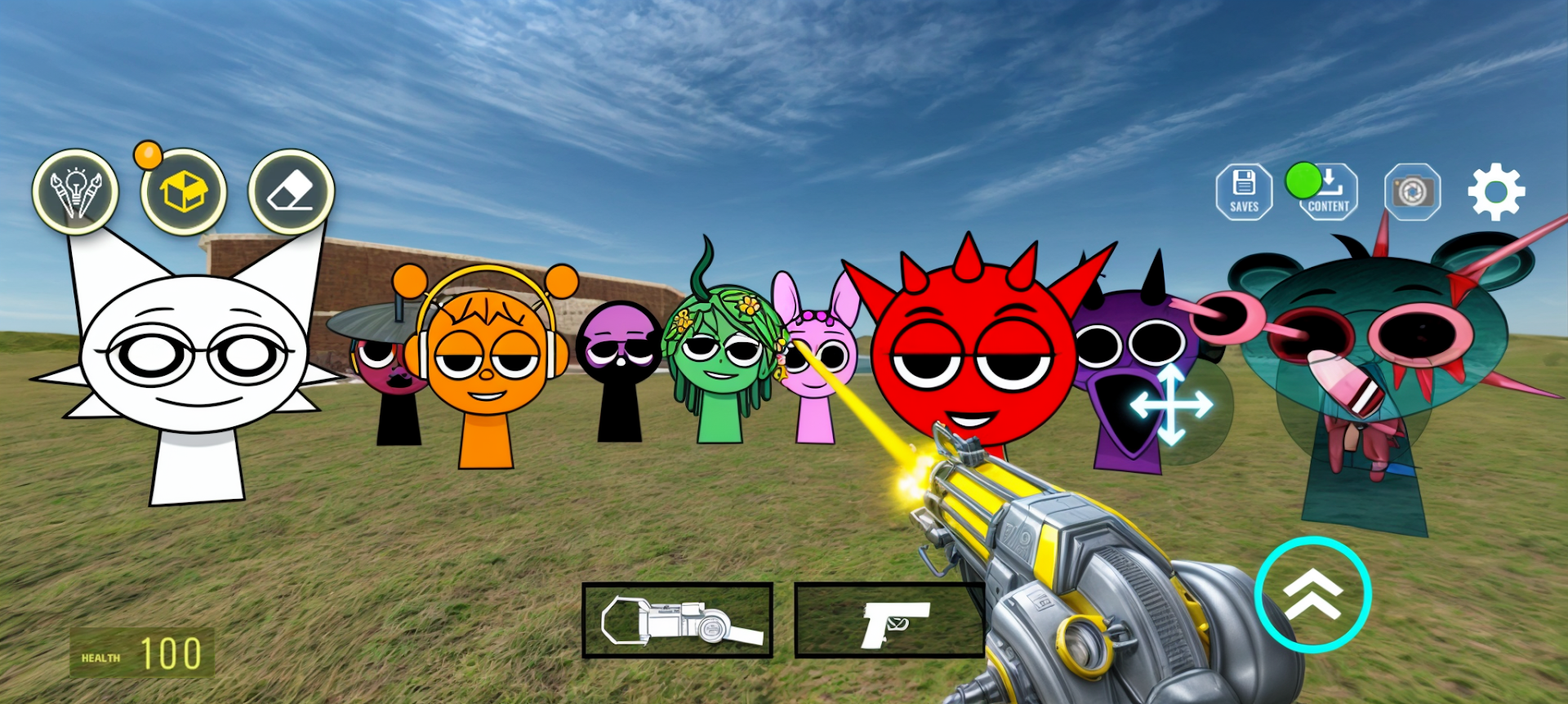 Nextbots In Backrooms: Sandbox PC