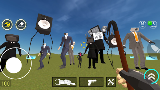 Nextbots In Backrooms: Sandbox