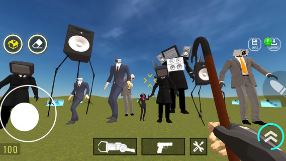 Nextbots In Backrooms: Sandbox