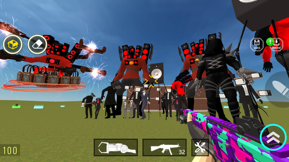 Nextbots In Backrooms: Sandbox