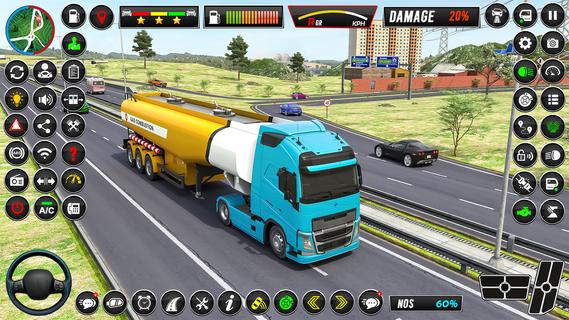 Oil Tanker Euro Truck Games 3D