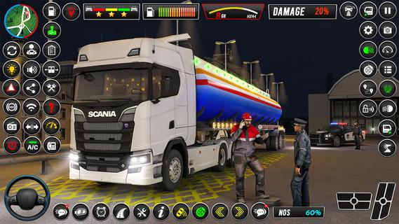 Oil Tanker Euro Truck Games 3D